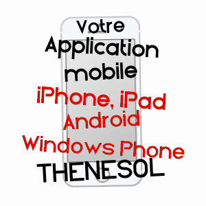 application mobile à THéNéSOL / SAVOIE